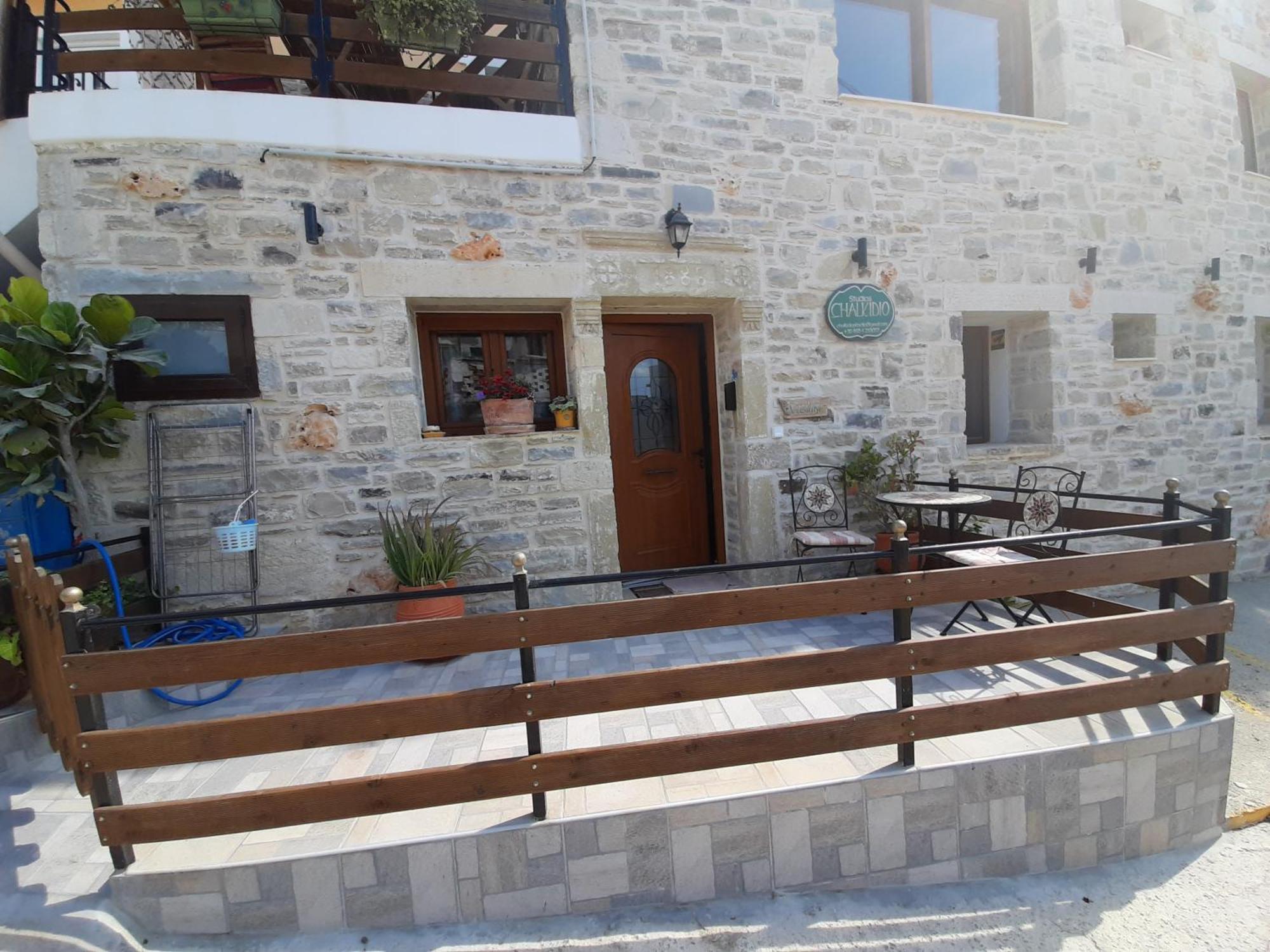 Apartamento Chalkidιό Pitsidia Habitación foto